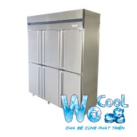 Tủ đông 6 cánh Đài Loan Wecool