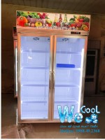 Tủ  bảo quản hoa quả 2 cánh kính