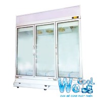 Tủ mát 3 cánh kính Đài Loan Wecool