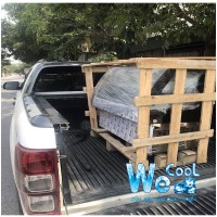 Tủ trưng bày bánh kính cong 3 tầng 1m